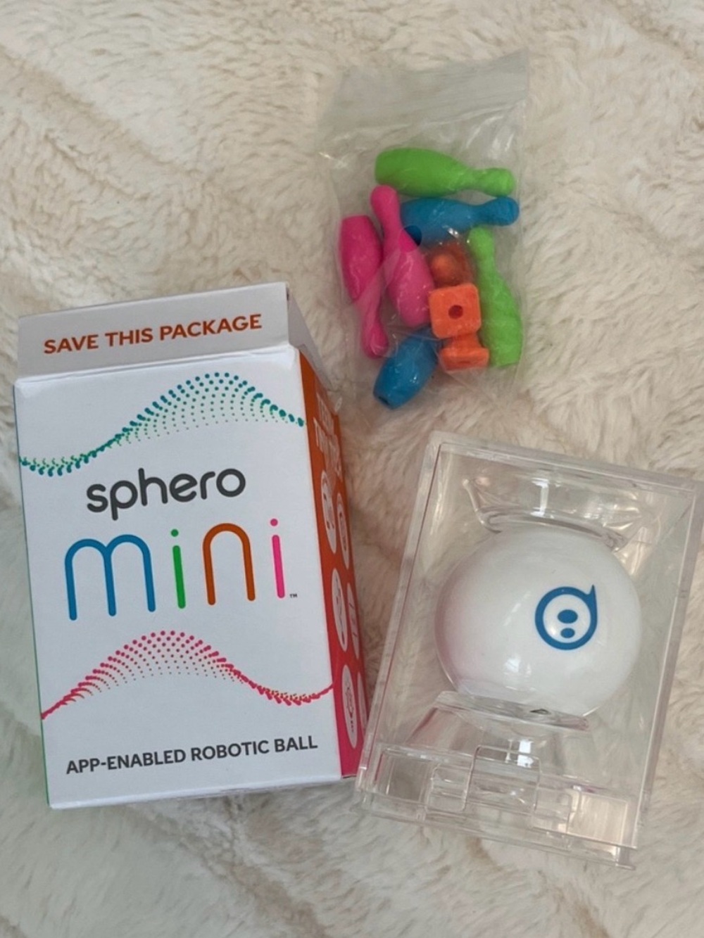 Sphero Mini App-Enabled Robotic Ball Toy - White